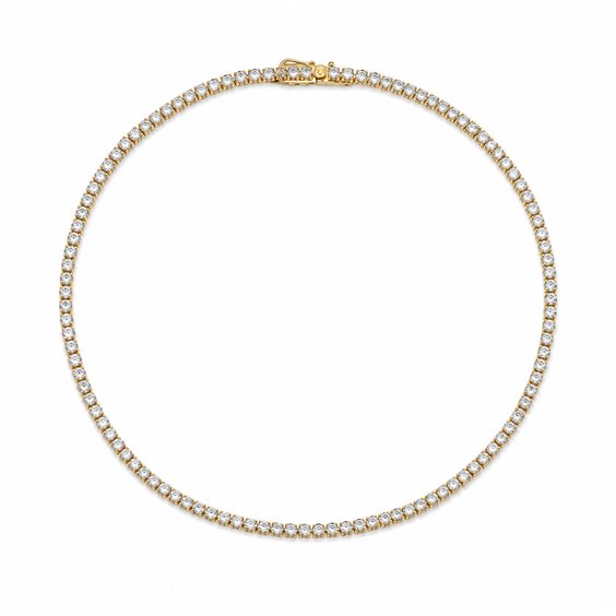 Halskette Ultima Edizione Dame Collana tennis in Silber CACA13-GIALLO - CACA13-GIALLO